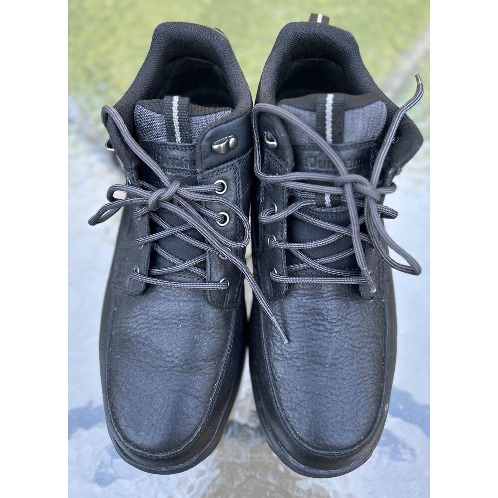 Dunham Addison Black Men’s 11.5 Leather Ankle Boots Lace-Up Chukka